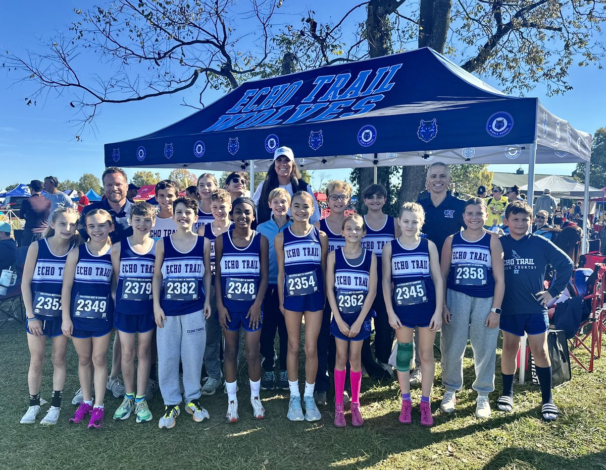 ETMS_WolfPack's tweet image. How it started… How it ended!!! 🏆 

Great day of racing at the KTCCCA State Meet of Champions for the Wolfpack. It was our 6th grade boys and girls teams that both brought home State Titles. What a GREAT way to end another season of cross country #ExpectgreaTness #Wolfpack 🐺🏆