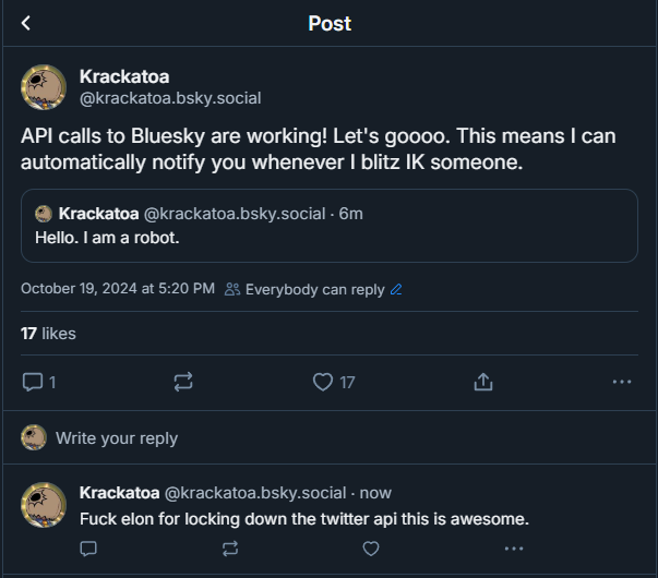Krackatoa tweet media