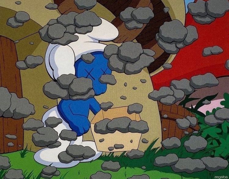 Smurf Collection by Kaws for Pharrell