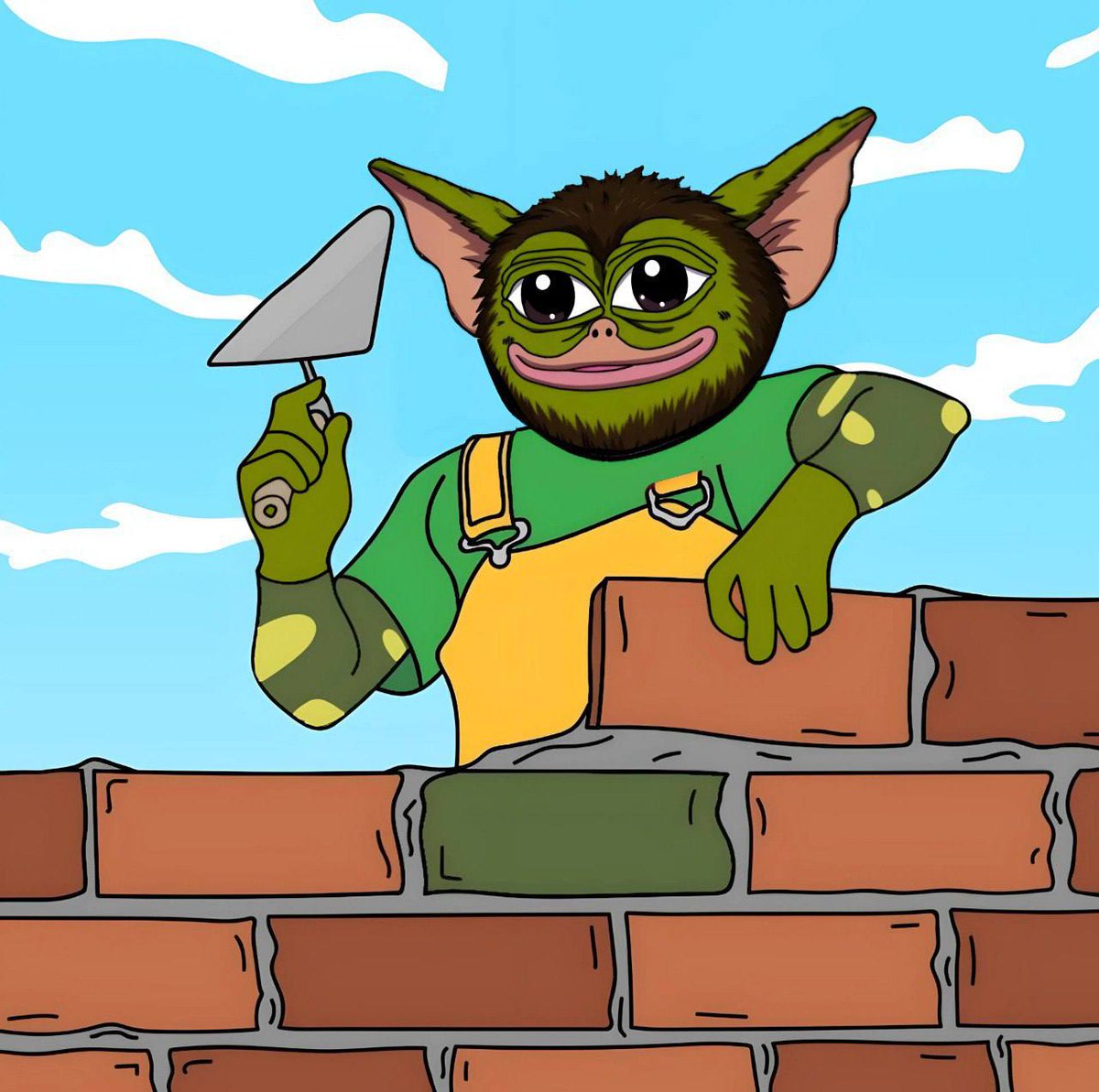 gremlyerc's tweet photo. $GREMLY - Brick by brick

$hoppy $draggy $flappy $dolphy
 0x80aa87b47da26b2dba301708046fe467575fc355 https://t.co/ClZzLY1KVB