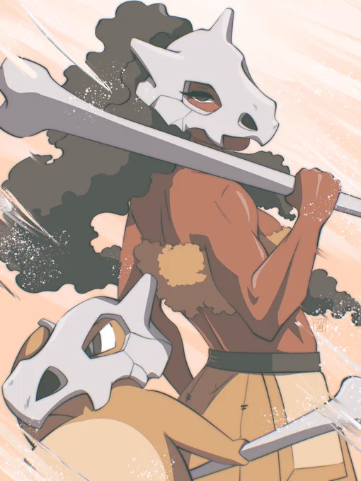 cubone#blacktober no. 19 