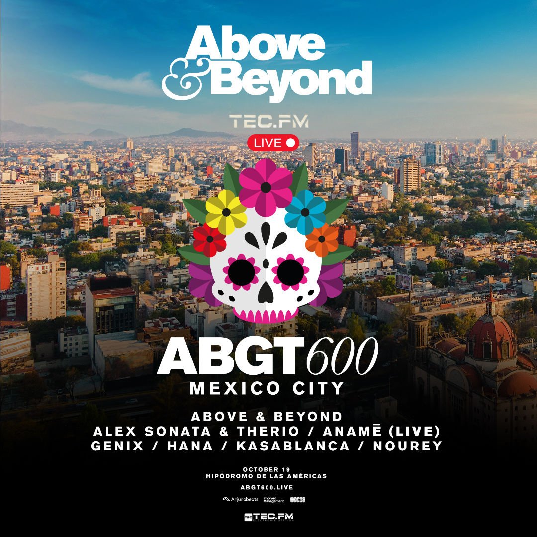 Above &amp; Beyond celebra los 600 episodios de su programa de radio de larga trayectoria, Group Therapy, con una celebración que comieza hoy en la Ciudad de México, esta fiesta será tranmitida desde las 19 horas de Argentina por TEC RADIO en tec.fm

#ABGT600