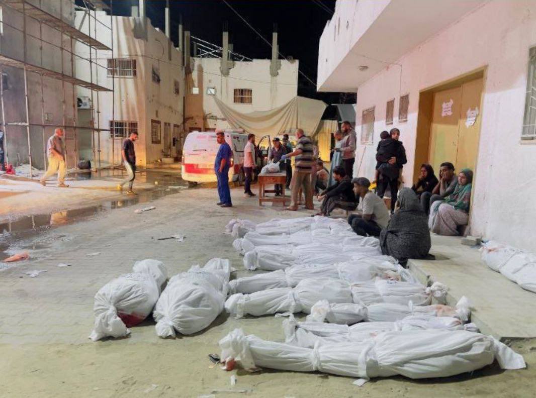 GlobalNewsMontr's tweet photo. ⚡️The bodies of the martyrs who have been recovered so far from the horrific massacre of the occupation in the Beit Lahia RC https://t.co/utprtcxeGH