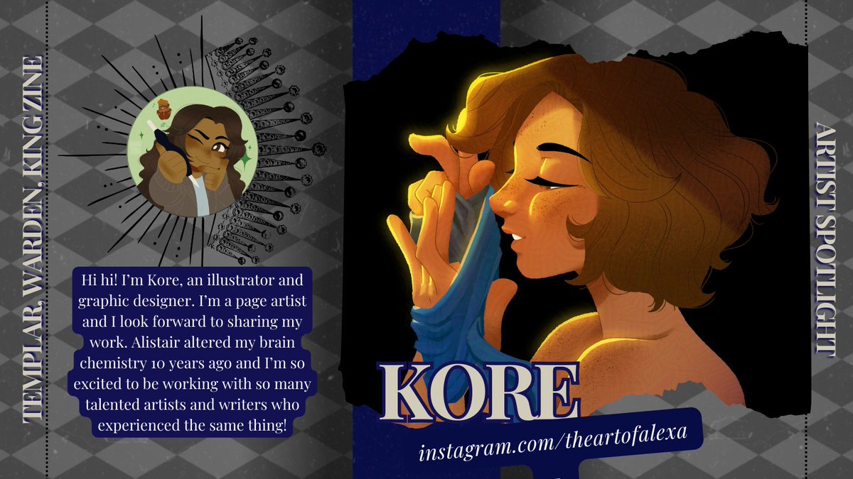 spotlight 💙kore
role⚔️artist

today, we'd love to take a moment to spotlight one of our wonderful artists, Kore! 

#TWKZspotlight