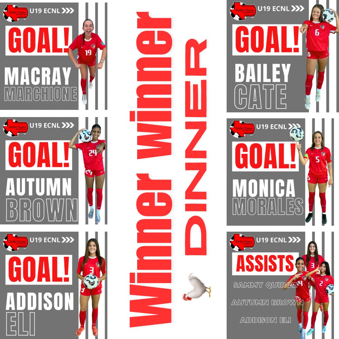 dallastexans_06/07_ecnl (@texans07gecnl) on Twitter photo Your Dallas Texans U19 ECNL crew served up a big win today in <a href="/ECNLgirls/">ECNL Girls</a> Texas Conference! Here are your goal getters and goal-assisters on the day! <a href="/ImYouthSoccer/">ECNL/GA/Recruiting/College Soccer</a> <a href="/ImCollegeSoccer/">College Soccer Truth ™</a> Your Dallas Texans U19 ECNL crew served up a big win today in <a href="/ECNLgirls/">ECNL Girls</a> Texas Conference! Here are your goal getters and goal-assisters on the day! <a href="/ImYouthSoccer/">ECNL/GA/Recruiting/College Soccer</a> <a href="/ImCollegeSoccer/">College Soccer Truth ™</a>