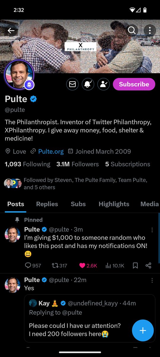 omgxitsxturtle's tweet photo. @pulte Notifications always on https://t.co/m4yYgxNmym