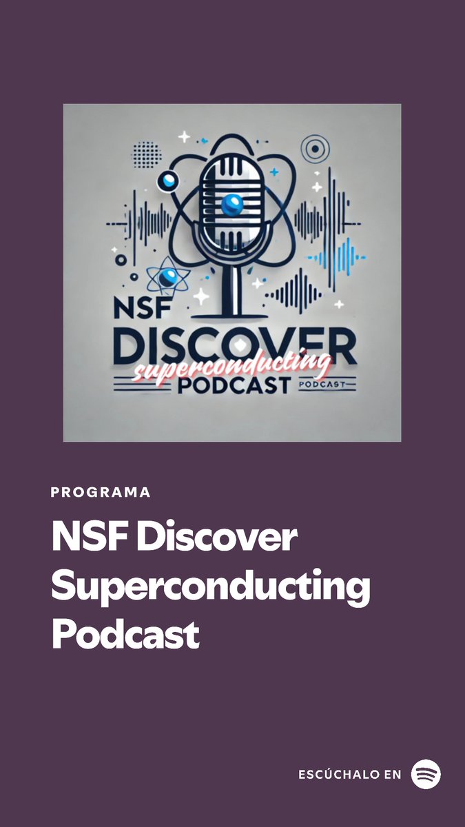 Check out the new podcast from the <a href="/USC/">USC</a> Discover Expedition team on the latest innovations in superconducting electronics -- creating a greener future for all of us. Like and subscribe:
promocards.byspotify.com/api/share/ff06… #PodcastRecommendations
#SciencePodcast
#QuantumComputing