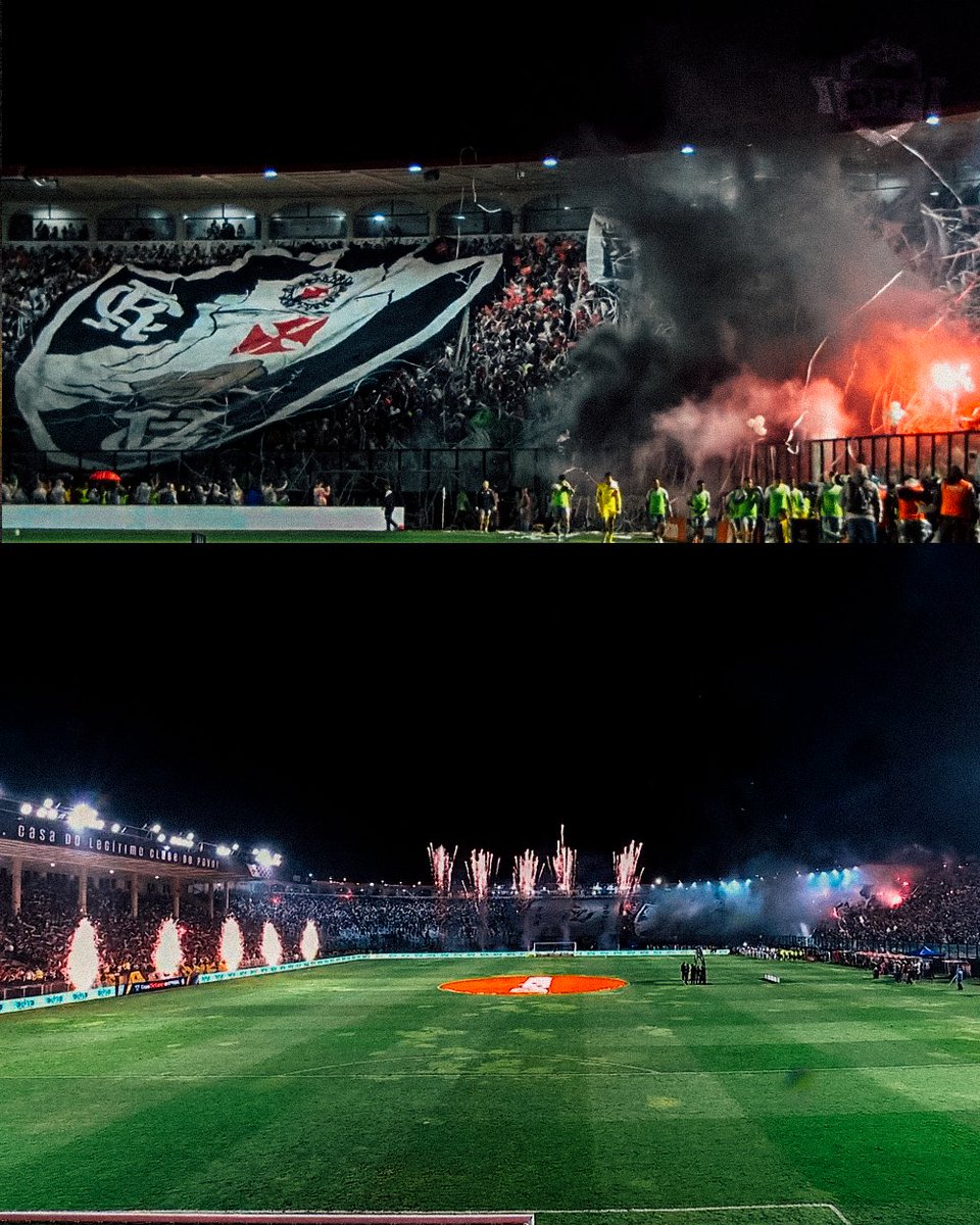 Muita festa em São Januário para receber Vasco x Atlético na semifinal da Copa do Brasil 💢