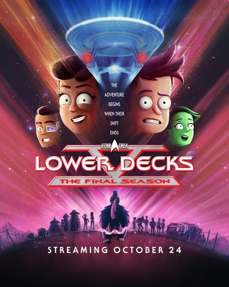 USS_Cerritos's tweet photo. 😍 from @Cakes_Comics! Ready for the season 5 premiere? Getting friends ready?
#SaveLowerDecks #SaveStarTrekLowerDecks #LowerDecks #StarTrekLowerDecks #StarTrek #Trekkies #BradBoimler #Boimler #BeckettMariner #Tendi #DVanaTendi #SamRutherford #NYCC @TrondyNewman @RealTomHankz https://t.co/HkVplWsXy6