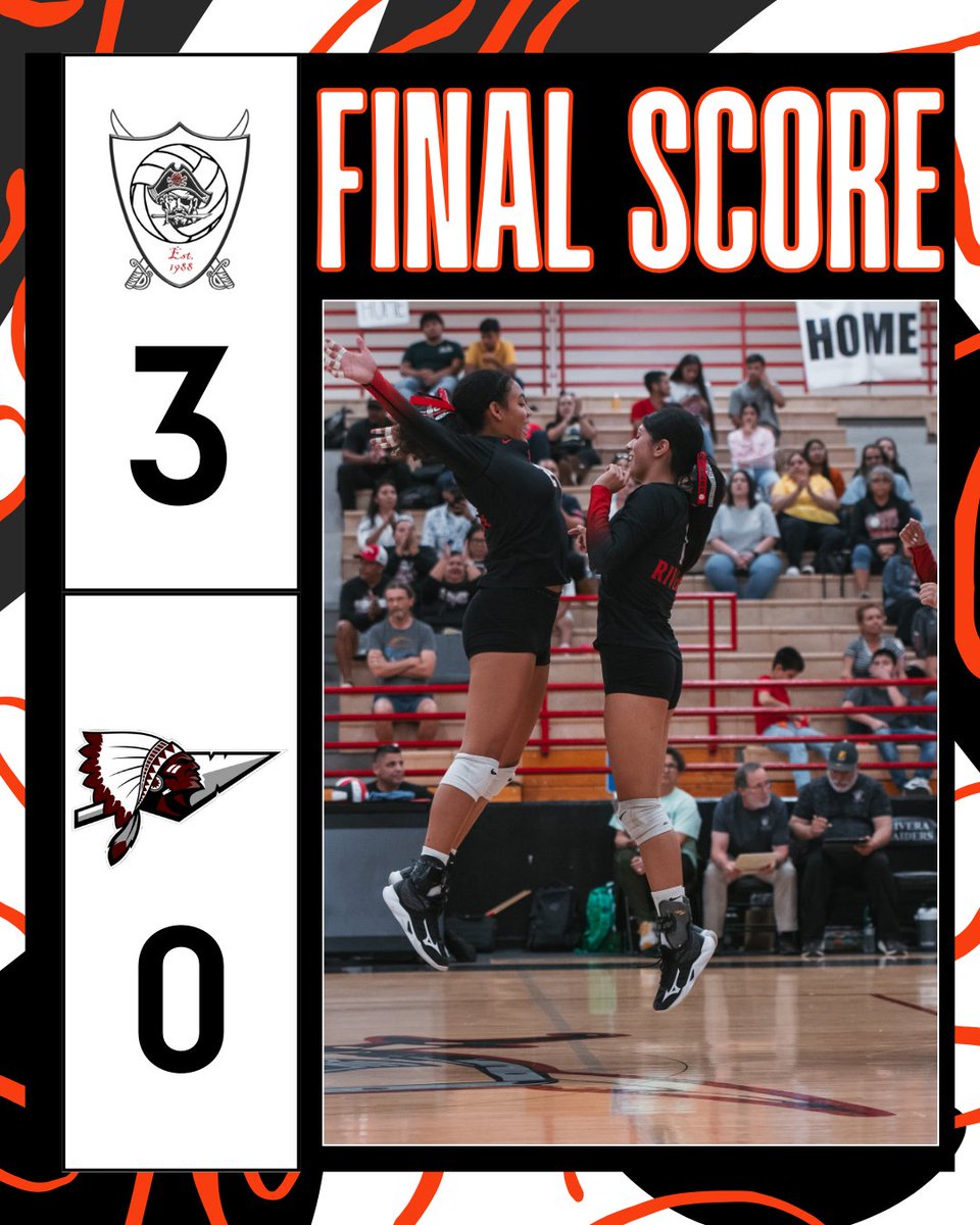 Today was a special day in Raiderland. Lady Raiders broke out the brooms for the 3-0 sweep of Donna North