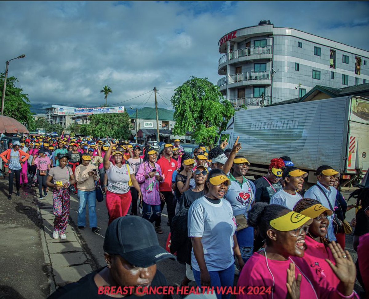 clearradiology's tweet photo. We got the attention we deserved. Yes, we mobilized over 650 persons today to create awareness on Breast Cancer. Specifically, the importance of screening and early detection. 

#EarlyDetectionSavesLives https://t.co/tCxAqYfPFV