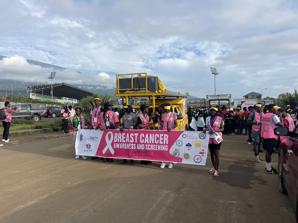 clearradiology's tweet photo. We got the attention we deserved. Yes, we mobilized over 650 persons today to create awareness on Breast Cancer. Specifically, the importance of screening and early detection. 

#EarlyDetectionSavesLives https://t.co/tCxAqYfPFV