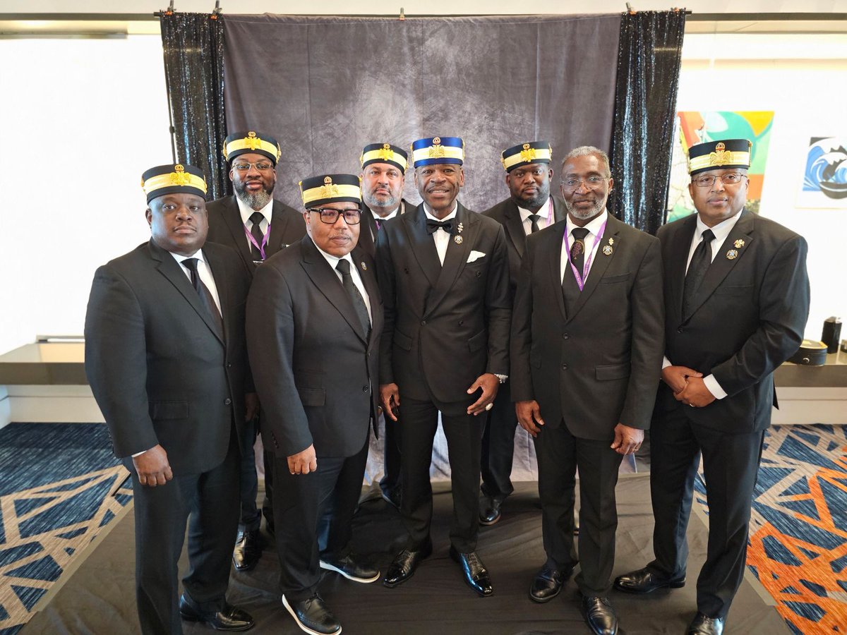metheusmm's tweet photo. After 29 years, I was elevated to the 33° and final degree of Freemasonry. Proud member of the Arvin W. Glass, Class of 2024. Do something!

The United Supreme Council 33º AASR Southern Jurisdiction-PHA. 
#MWPHGLMD 
#WeAreMDPrinceHall
#Princehall https://t.co/fF5BYKTpz5