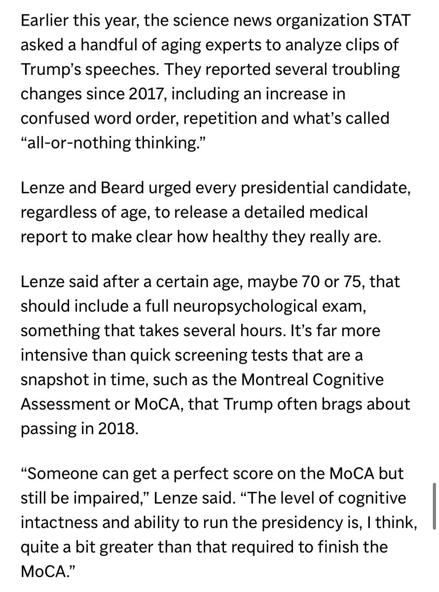 MeidasTouch's tweet image. AP is out with a damning article about Trump’s declining mental health. apnews.com/article/trump-…
