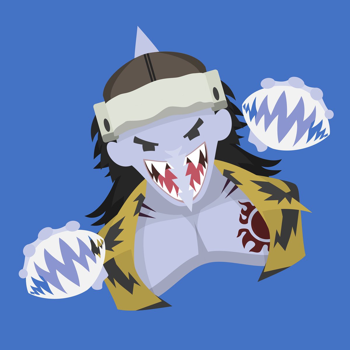 m_corrasa's tweet photo. Art credit to plates and oatcakes #onepiece #fishmen #arlong #hatchan #hodyjones #vanderdecken https://t.co/KaexNAlB1Z