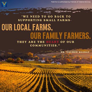I support climate resilience for rural communities and farmers. We need to adjust the farmland formula and create more uniformity in assessments to address tax issues for our family farmers. 
I am here to listen and get to work.