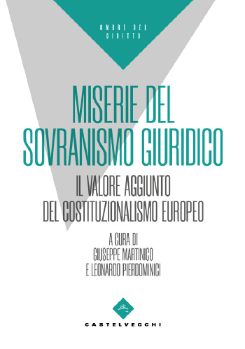 Giuseppe Martinico (@martinicogi) on Twitter photo Felicissimo di avere presentato il nostro "Miserie del sovranismo giuridico" (<a href="/CastelvecchiEd/">Castelvecchi Editore</a>) a <a href="/IconsItalia/">ICON-S Italia</a>. I commenti di alcuni politici italiani relativamente alla necessità di limitare il primato del diritto dell’UE ci daranno materiale per nuove riflessioni. 🫶🇪🇺 Felicissimo di avere presentato il nostro "Miserie del sovranismo giuridico" (<a href="/CastelvecchiEd/">Castelvecchi Editore</a>) a <a href="/IconsItalia/">ICON-S Italia</a>. I commenti di alcuni politici italiani relativamente alla necessità di limitare il primato del diritto dell’UE ci daranno materiale per nuove riflessioni. 🫶🇪🇺