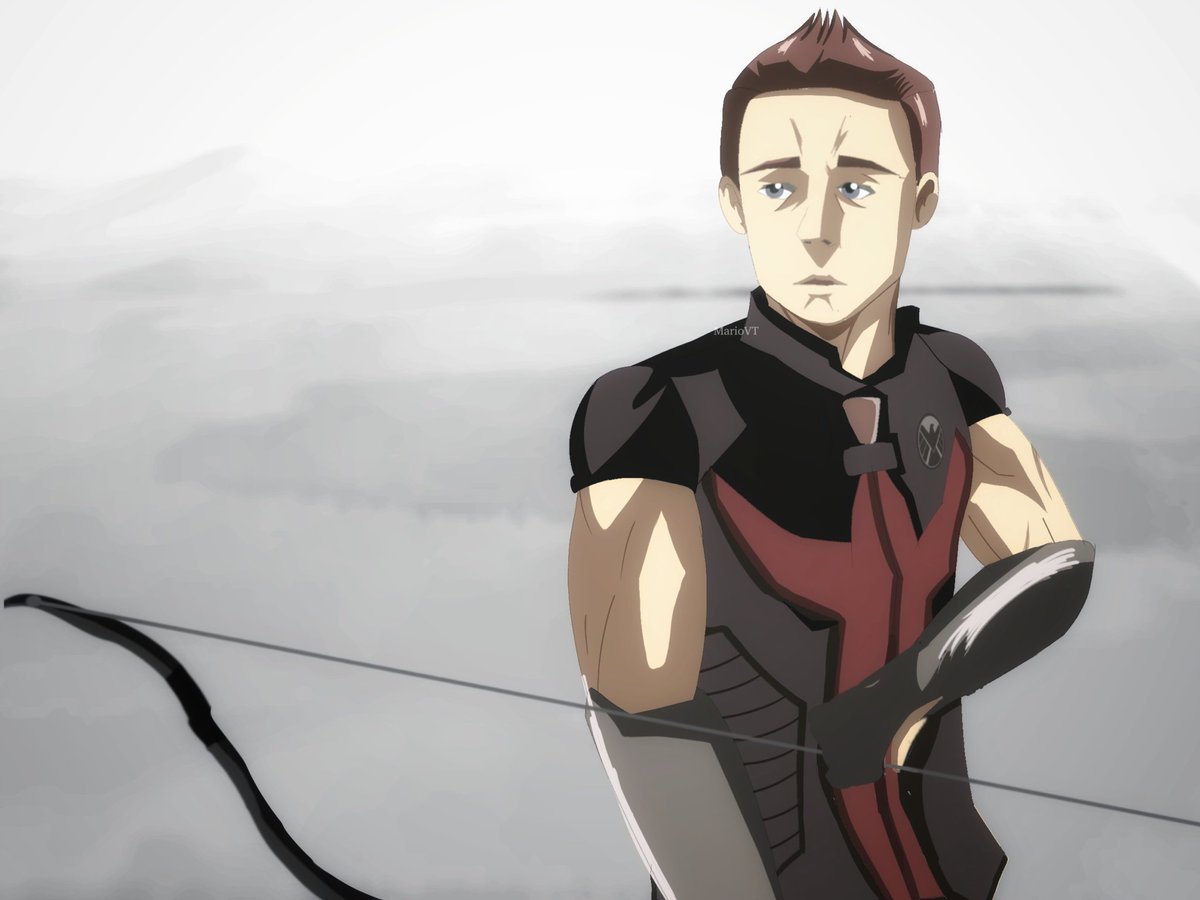MarioDonuts's tweet photo. Clint Barton (Hawkeye)
Saw a friend of mine drawing, and wanted to draw him in my artstyle :)
#Hawkeye #Marvel #digitalart #ibisPaintX https://t.co/keBjFguhJi