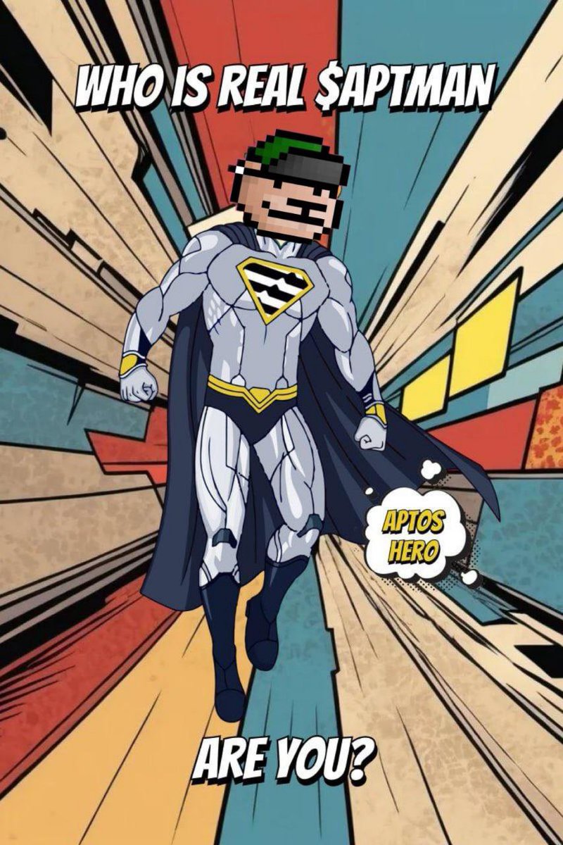 aptosaptman's tweet photo. Funny APTMAN @shamrock_gif
Welcome to aptman adventureπΆβπ«οΈ
Do you agree that? $APTMAN is real!
$apt $aptman #aptman #aptos https://t.co/qBiXIzwGVm