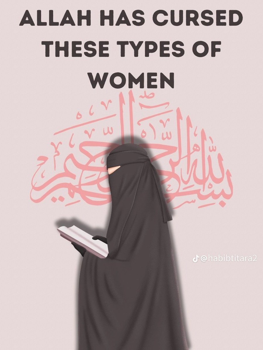 7signxx's tweet photo. Allah Has Cursed These Types of Women...

THREAD https://t.co/1XwZRUx5lF