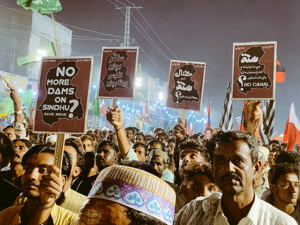 #SaveIndusRiver 
#NoMoreCanalsonIndus