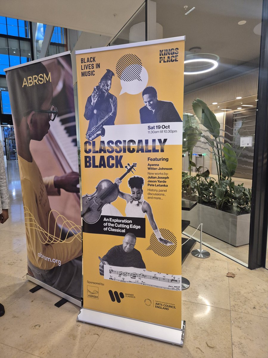 maxinekwokvln's tweet photo. The amazing @AyannaWJ ! @BLKLivesinMusic @KingsPlace #classicallyblack https://t.co/wPp83lojLQ