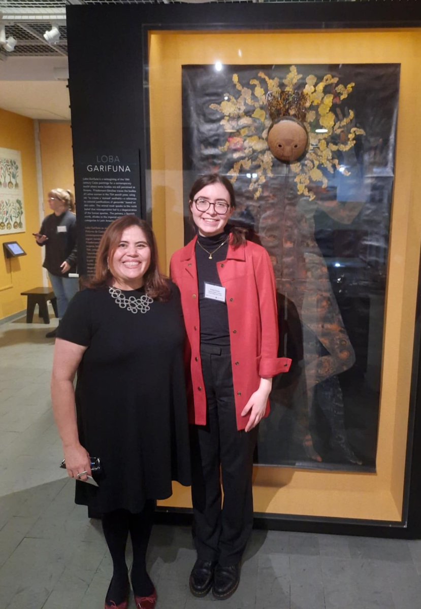 Katherinenright's tweet image. What a joy to be back at Harvard for the opening of Measuring Difference! My hugest thanks to @gabrielasotolav for asking me to be part of the curatorial team with the wonderful Manny Medrano and Francis Newman, and to everyone at @harvardchsi and @HarvardMuseums