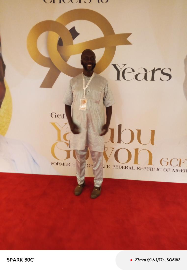 mrpraz's tweet image. Celebrating Gen. Yakubu Gowon at 90.