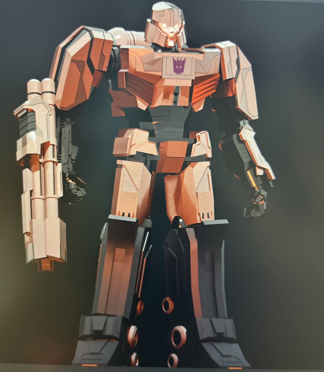 TFONE MEGATRON 3d model, soon to release….