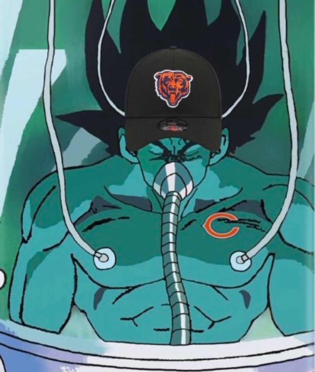 bearszn's tweet photo. How it feels with the Bears being on a bye week https://t.co/hE39uMHe0L