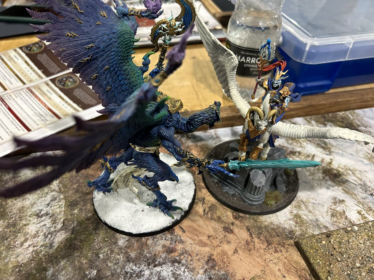 Had a great day at Witmr35 <a href="/BadMoonCafe2/">BadMoonCafe</a> great event run by <a href="/trogghammer/">Dom S</a>  I very much enjoyed pushing Evocats around all day. Planning to take pure sacrosanct to a few more events before they go to legends #aos