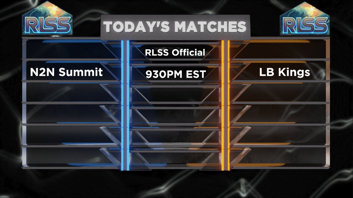 Rocket League Splash Series (@rlss_rl) on Twitter photo Live tonight on: twitch.tv/RLSSOfficial
Casters: <a href="/TTVTommyBuckets/">TommyB.RLSS</a> & <a href="/TacSold/">TacSold</a>
Riptide Cup - 930PM EST
<a href="/Next2NuEsports/">Next2Nu Esports</a> Summit vs LB Kings
Brought to you by: <a href="/Next2NuEsports/">Next2Nu Esports</a> | <a href="/Lotus8Esports/">Lotus 8 Esports</a> | <a href="/C2Fgaming/">Claim to Fame Entertainment</a> Live tonight on: twitch.tv/RLSSOfficial
Casters: <a href="/TTVTommyBuckets/">TommyB.RLSS</a> & <a href="/TacSold/">TacSold</a>
Riptide Cup - 930PM EST
<a href="/Next2NuEsports/">Next2Nu Esports</a> Summit vs LB Kings
Brought to you by: <a href="/Next2NuEsports/">Next2Nu Esports</a> | <a href="/Lotus8Esports/">Lotus 8 Esports</a> | <a href="/C2Fgaming/">Claim to Fame Entertainment</a>