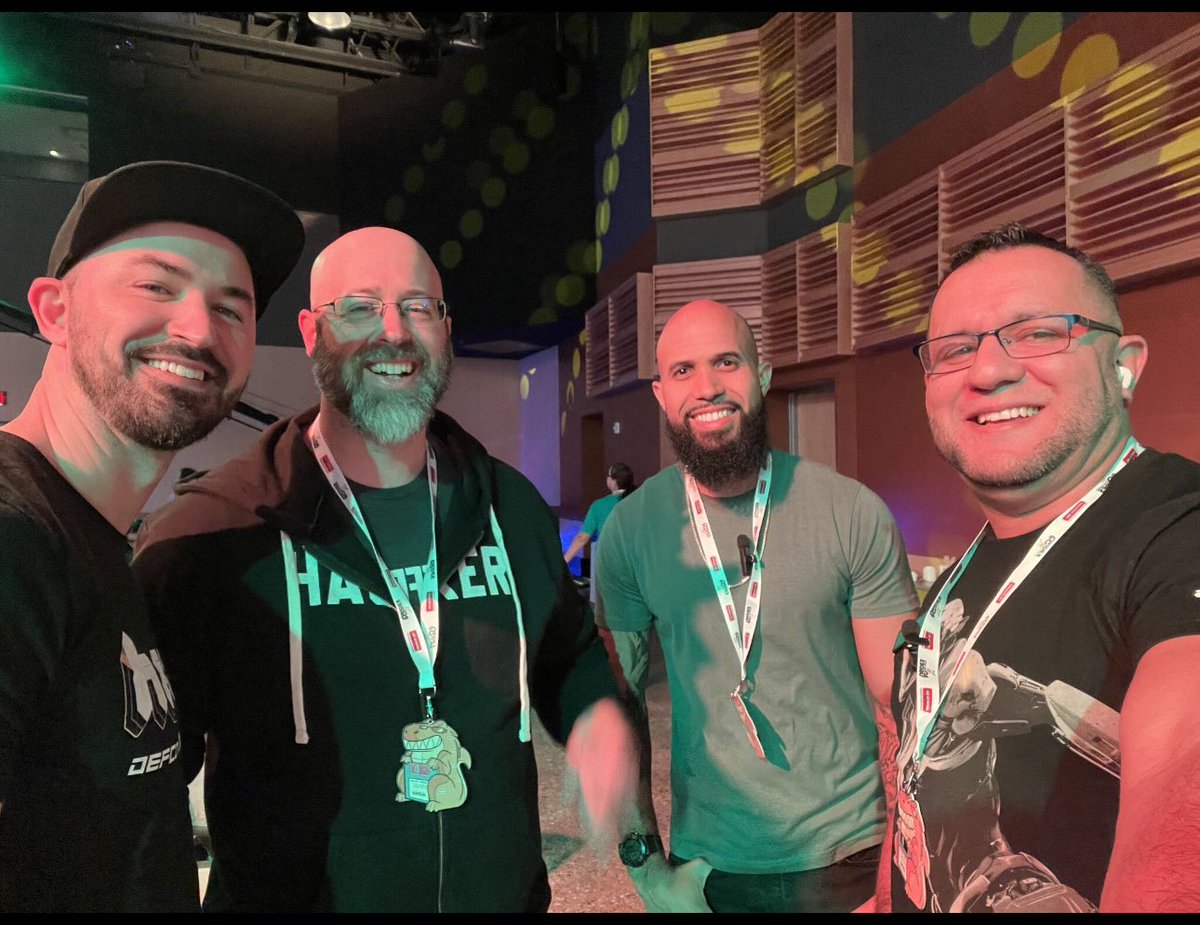 Chilling BSides Orlando and always great seeing great friends <a href="/BsidesORL/">Bsides Orlando</a> <a href="/Jhaddix/">JS0N Haddix</a> 

#BSides #hackers #CyberSecurity #infosec