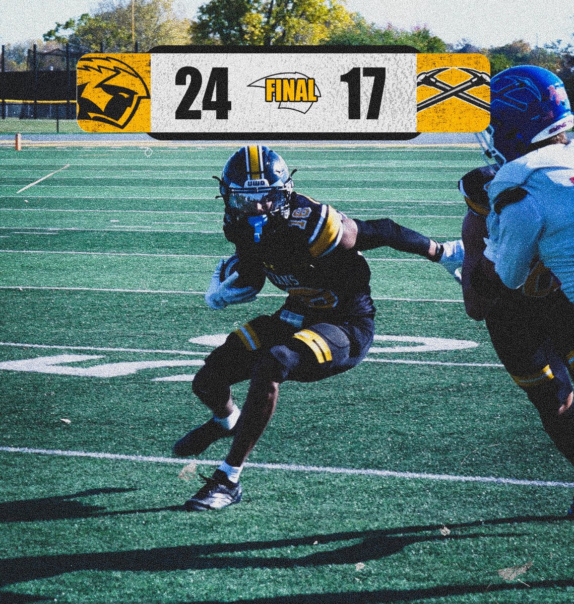 𝗧𝗜𝗧𝗔𝗡𝗦 𝗪𝗜𝗡! ⚡️ 𝗧𝗜𝗧𝗔𝗡𝗦 𝗪𝗜𝗡! ⚡️ 𝗧𝗜𝗧𝗔𝗡𝗦 𝗪𝗜𝗡! ⚡️

Trae Tetzlaff sets the all-time receptions record in the Titans' 24-17 victory over #6 Platteville.

#BeTheOne | 𝟭𝟮