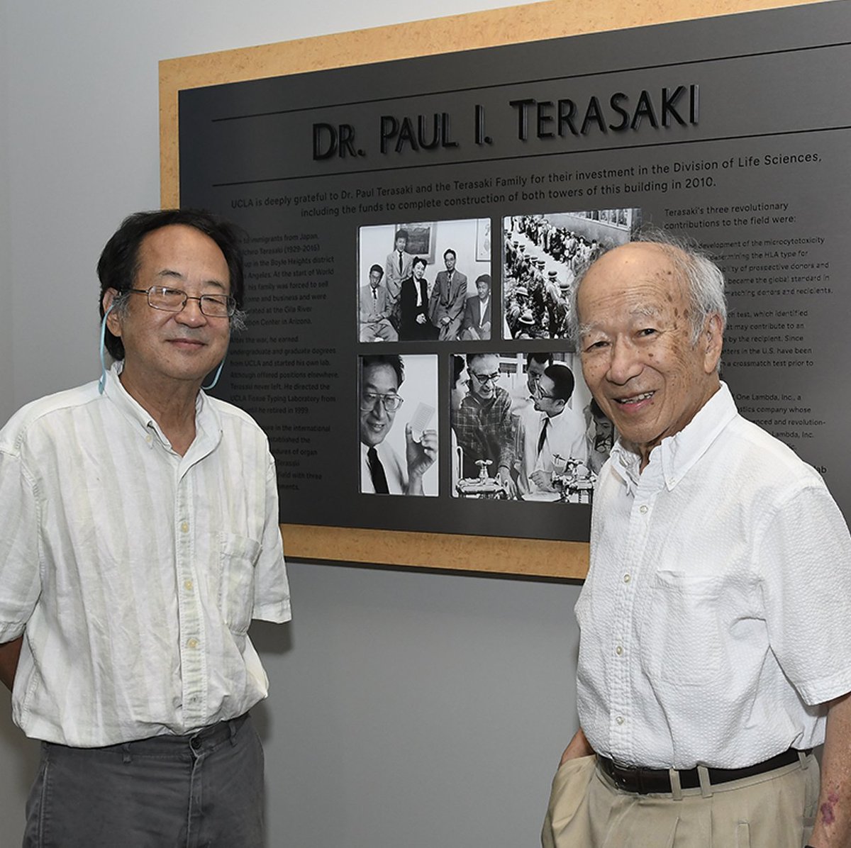 We’re deeply grateful for the Terasaki family's contributions to our division and society. On our day of celebration to honor the late Paul Terasaki, his son Mark announced a $500K endowment to support UCLA Life Sciences graduate education. tinyurl.com/mrx3c3m3