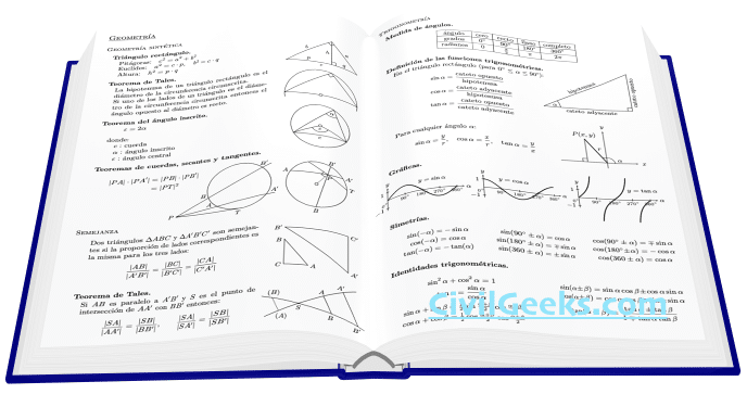 CivilGeeks's tweet image. 📖 Compartimos con ustedes un Formulario matemático, ya que este es un compendio de fórmulas matemáticas o algebraicas, pertenecientes a una o varias categorías,  👉civilgeeks.com//?p=57724  

#Matemáticas #MétodosNuméricos #Formulario #Matemático  #algebra