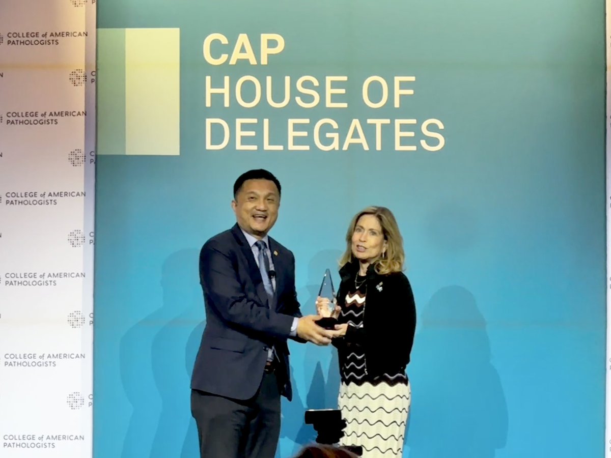 Congratulations Dr. Kathy Knight on receiving the Mary Fowkes, MD Award!