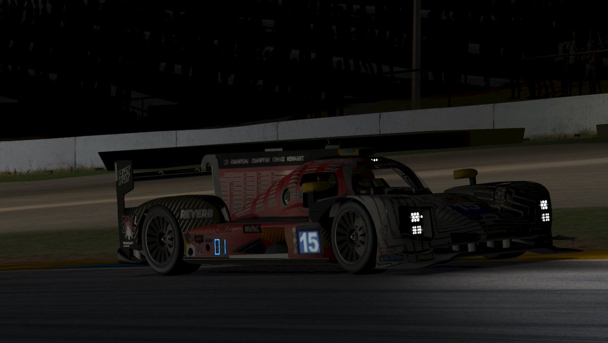 iRacing Petit Le Mans : Victoire 🏆

Après 10heures et 494 tours la victoire est a nous en plus de la pole et du meilleur tour avec plus de 2 tours d'avance sur le 2e !

GG a mes coéquipiers pour cette belle perf <a href="/Guil_DRG/">Guillaume Da Rugna</a> <a href="/TES_Aurelien/">Aurélien Le Penru</a> <a href="/Lou1s_Valentin/">Louis Valentin</a> 🤠