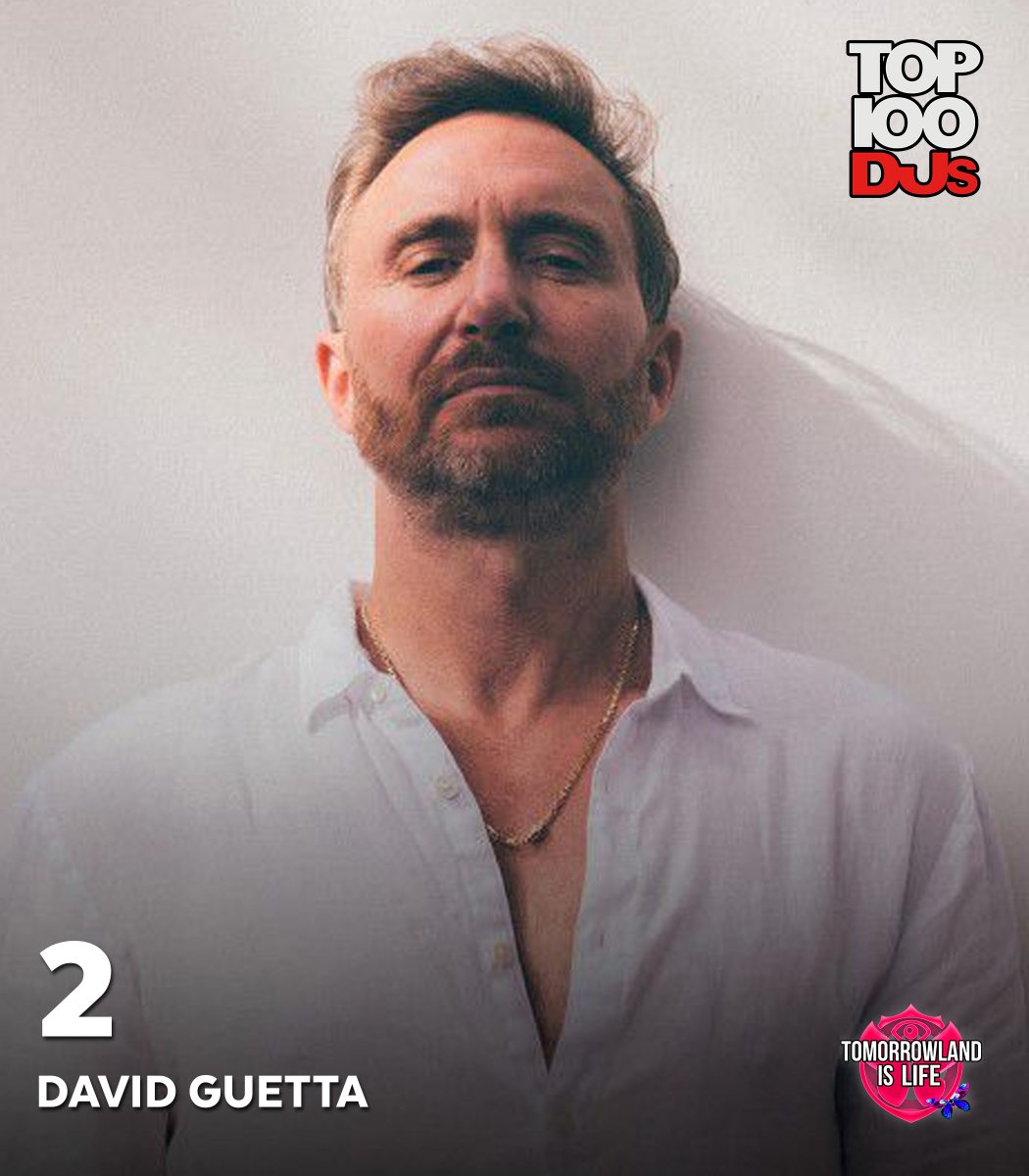 tomorrowislife's tweet photo. El puesto Nº 2 es para el inigualable David Guetta https://t.co/OlLJABJQ0f