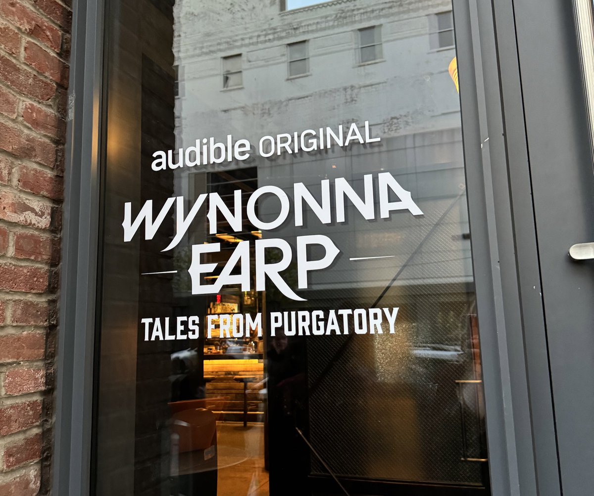 unicornearper's tweet photo. Audible went all out ❤️‍🔥 #wynonnaearp  #talesfrompurgatory https://t.co/cnnoGKVQeJ