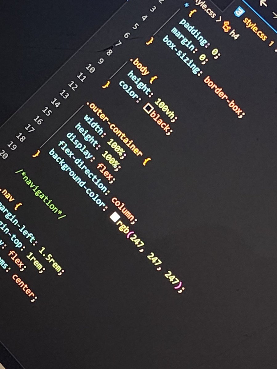 the_n0de's tweet photo. Day 14 #CSS👨‍💻 Practice Journey 

 working on a project. Done with the structure..working on animations now. Would show the result tomorrow 🫡

#100daysofcoding #100DaysOfCode #codingjourney #100daysofcodechallenge https://t.co/z42vZ79Pg9