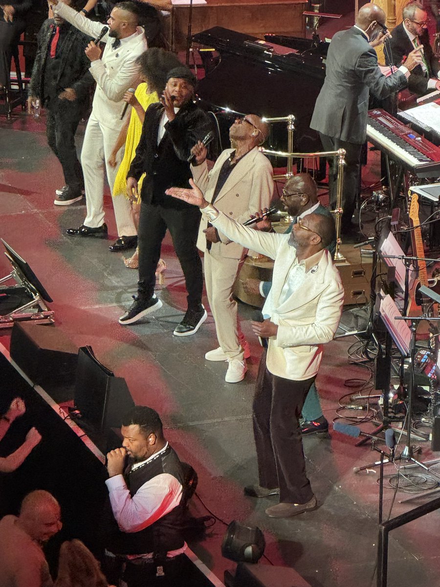 Fabulous evening at the Royal Albert Hall listening to the Sound Of Philadelphia. Hit after hit.  Think it's on R2 in a week or so