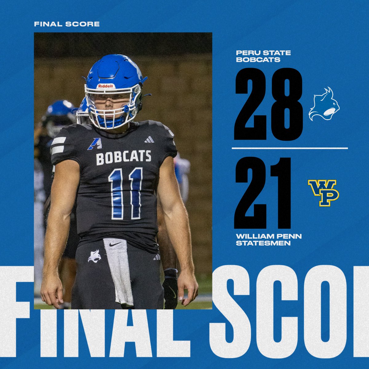 Peru State Athletics (@pscbobcats) on Twitter photo Two things guaranteed in Peru: Casey’s and a win over William Penn.
#DefendTheDen Two things guaranteed in Peru: Casey’s and a win over William Penn.
#DefendTheDen