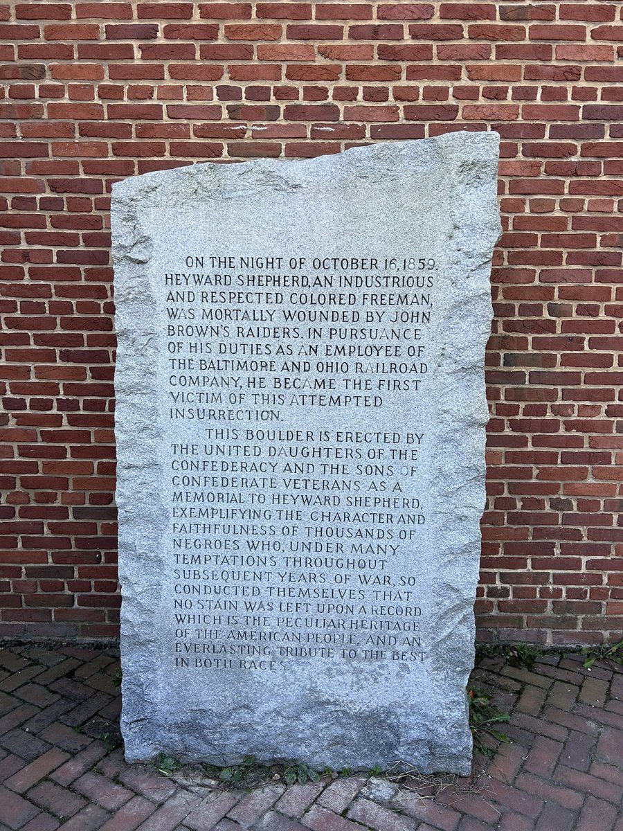 questionableway's tweet photo. the daughters of the confederacy is, bar none, just about the most evil organization in this country. getting a plaque placed outside john brown’s memorial condemning him is simply foul https://t.co/f7Kw3w74I6