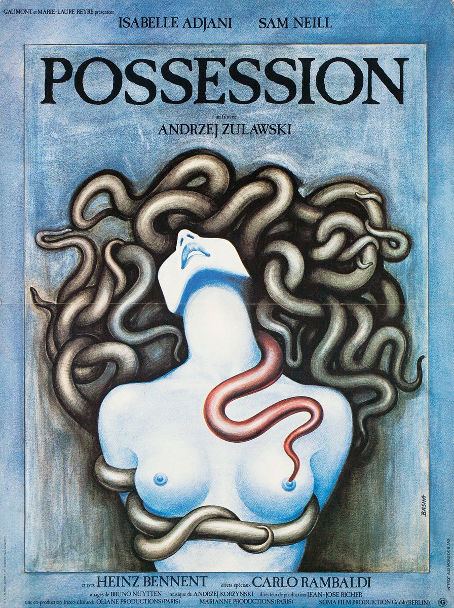 monologueat_3am's tweet photo. Horror is full of excellent possession stories, but I couldn’t pass up the opportunity to finally watch the cult classic Possession from 1981. I've seen parts of this iconic film but never the whole thing until today! 

#31DayHorrorChallenge 
@NOFSpodcast https://t.co/QFKTs7yWct