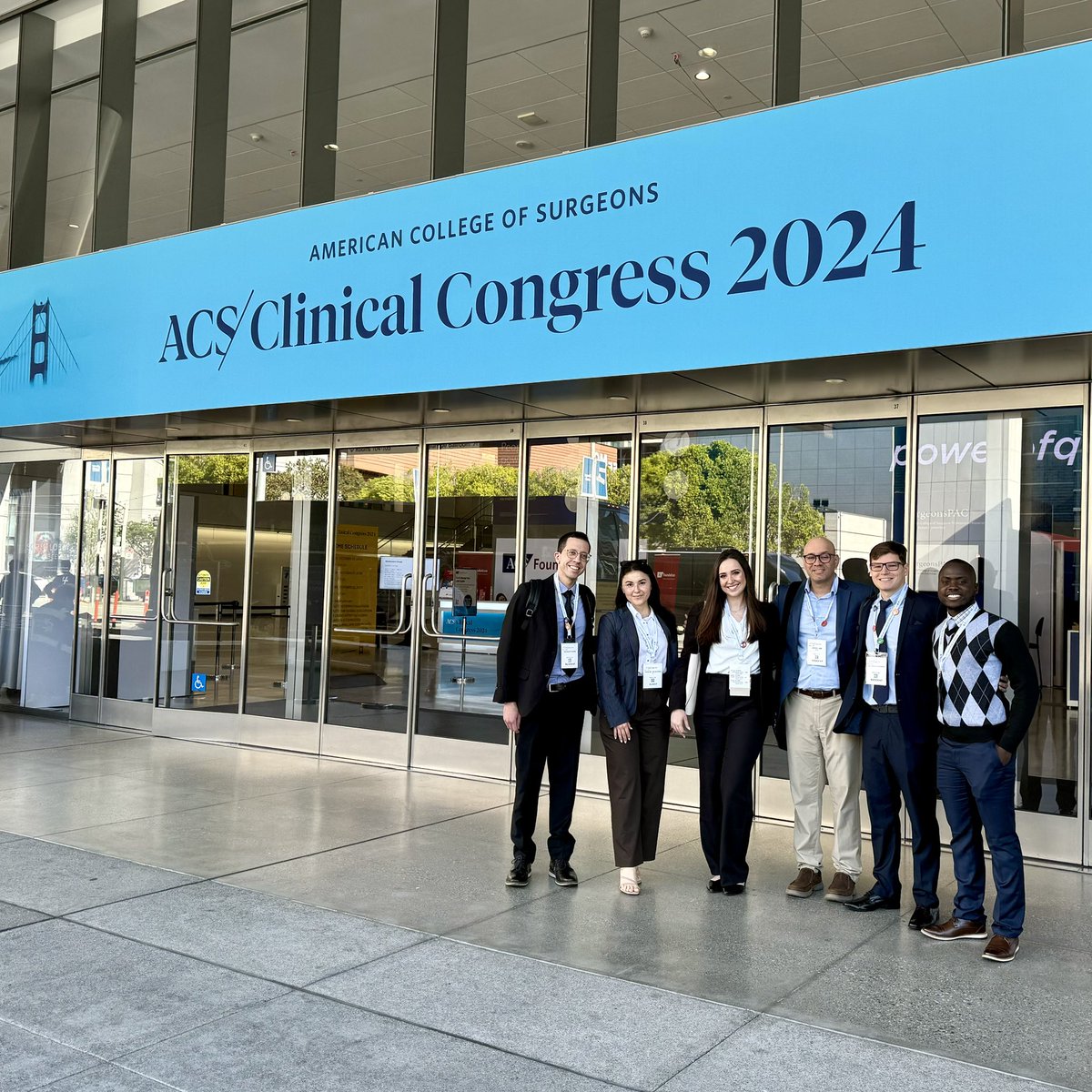 Excited to be in San Francisco for #ACSClinicalCongress2024! Honored to have 5 studies accepted and present 2 of them. Grateful for the incredible support from my mentors and peers along the way! #GenSurg #Match2025 #MedTwitter