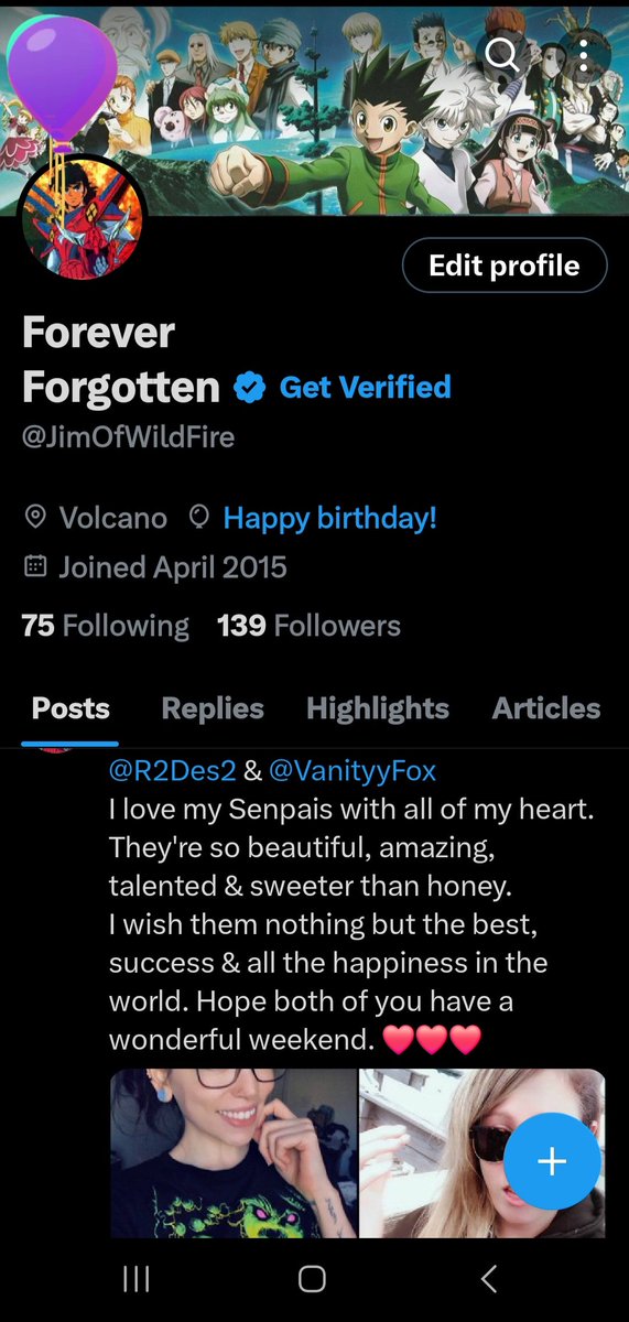 JimOfWildFire's tweet photo. Happy Birthday To Me! 🎂🥳🎉
#HappyBirthday #Birthday https://t.co/mX1ptBypIe