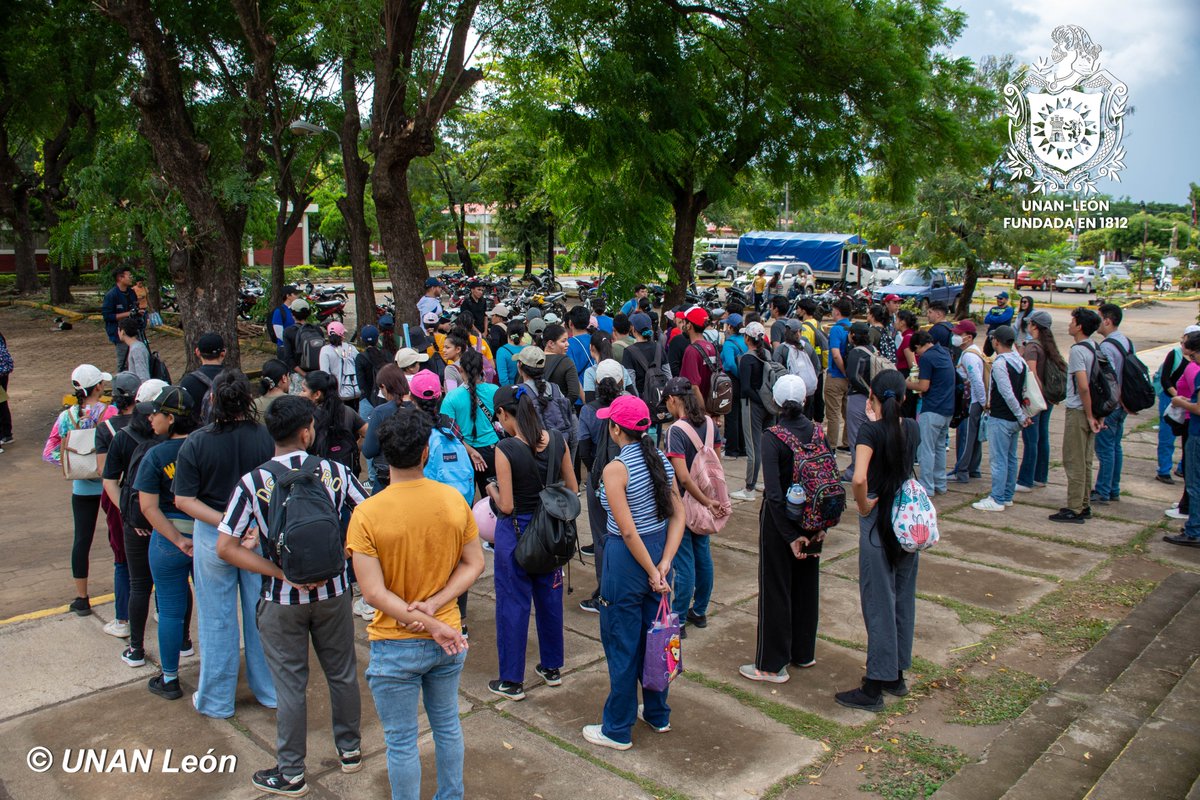 unanleon's tweet photo. La UNAN-León a través de la Brigada multidisciplinaria "Dr. Tomas Ruiz" realizó examen práctico de final del Curso de Atención Prehospitalaria en Emergencias y Desastres, que tiene como objetivo desarrollar las habilidades en primero auxilios, transporte, búsqueda y rescate. https://t.co/g2N27Jt4kw