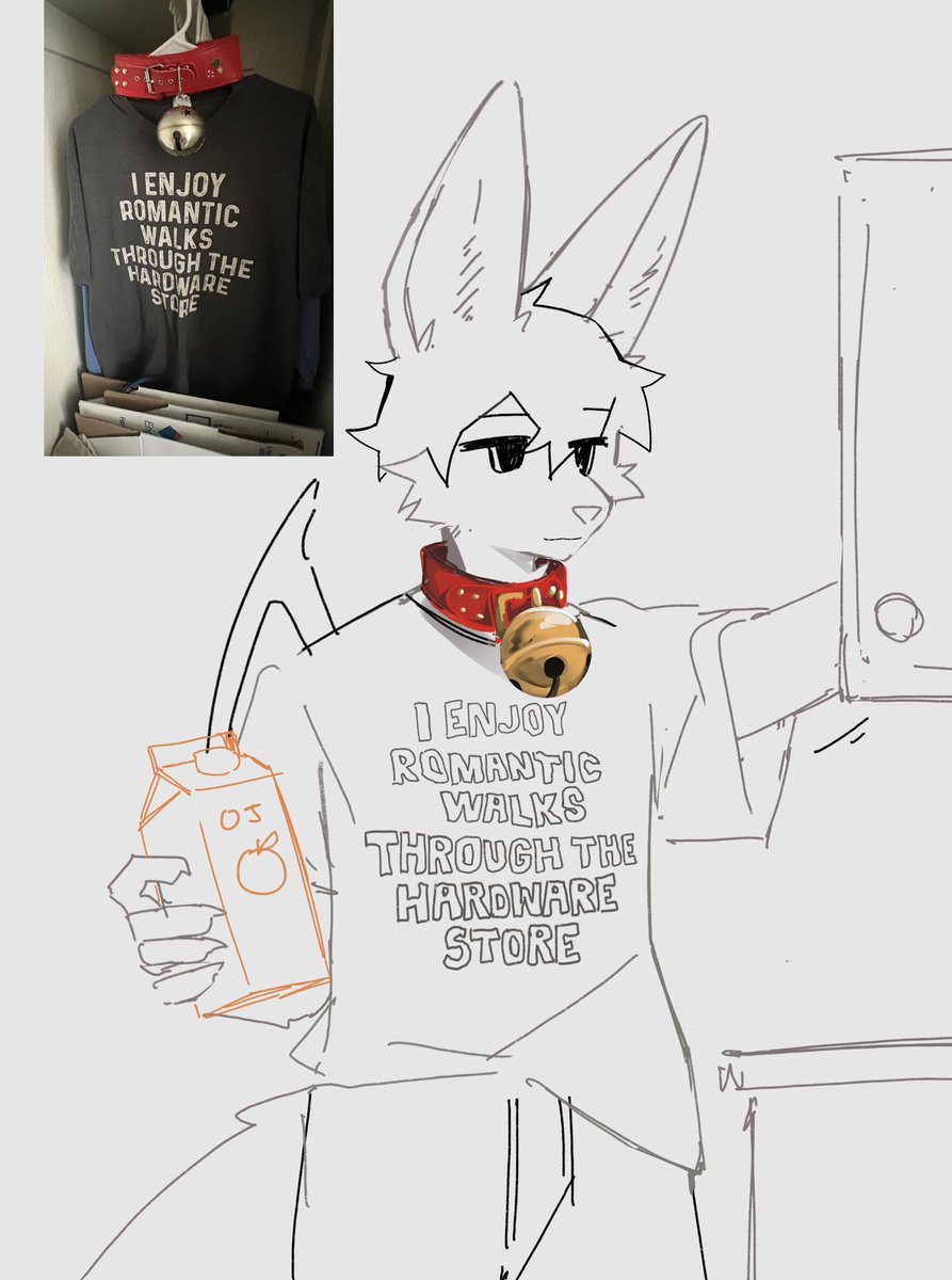 Roommates being gone means I can walk around the apartment like this