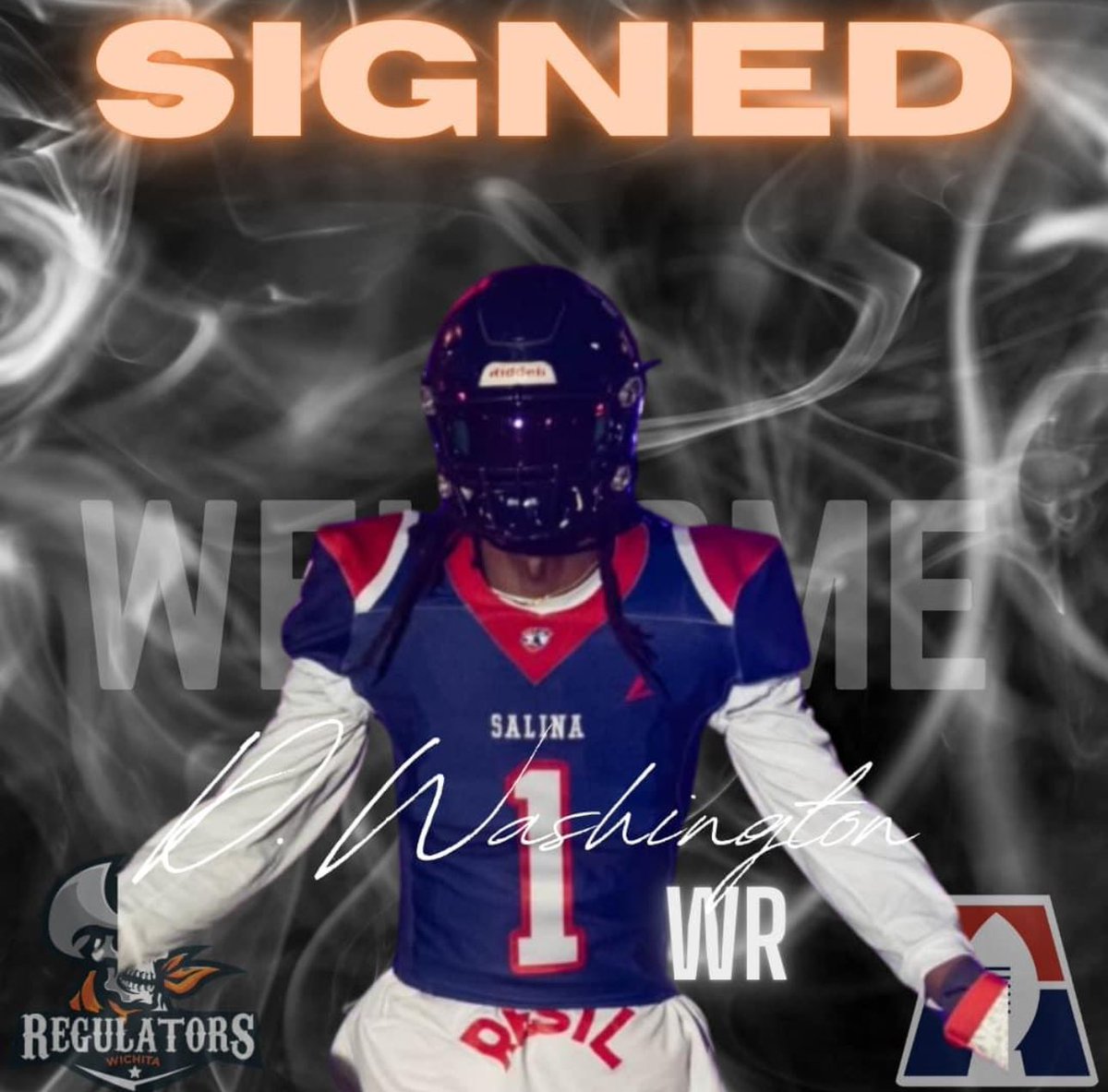 Adding to our WR core🤫 Dee Washington has been signed for the 2025 season✍🏼